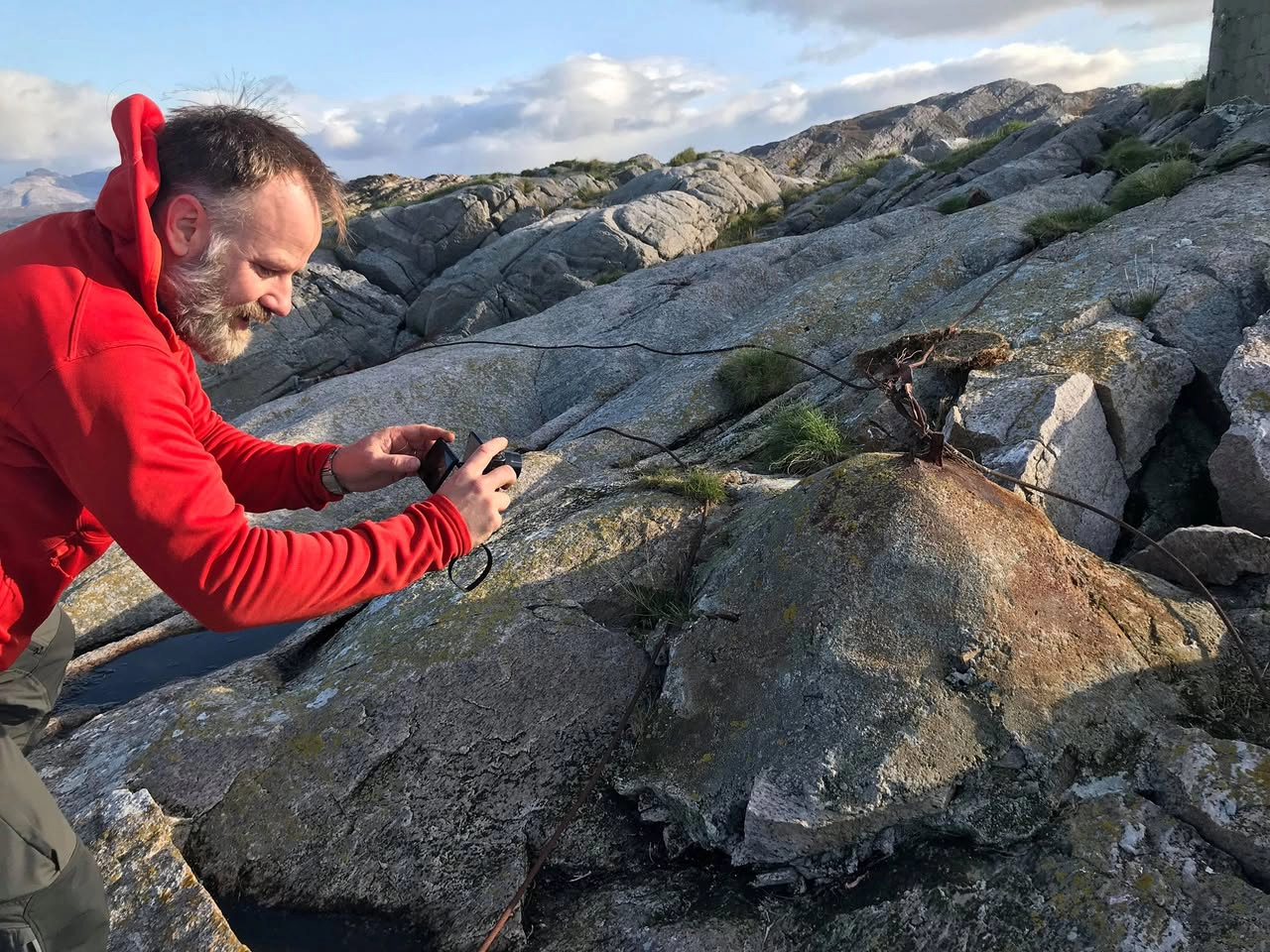 Documentation and research at Barøy